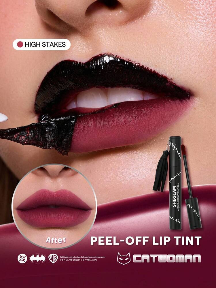 Burgundy Red Lip Tint  | SHEIN
