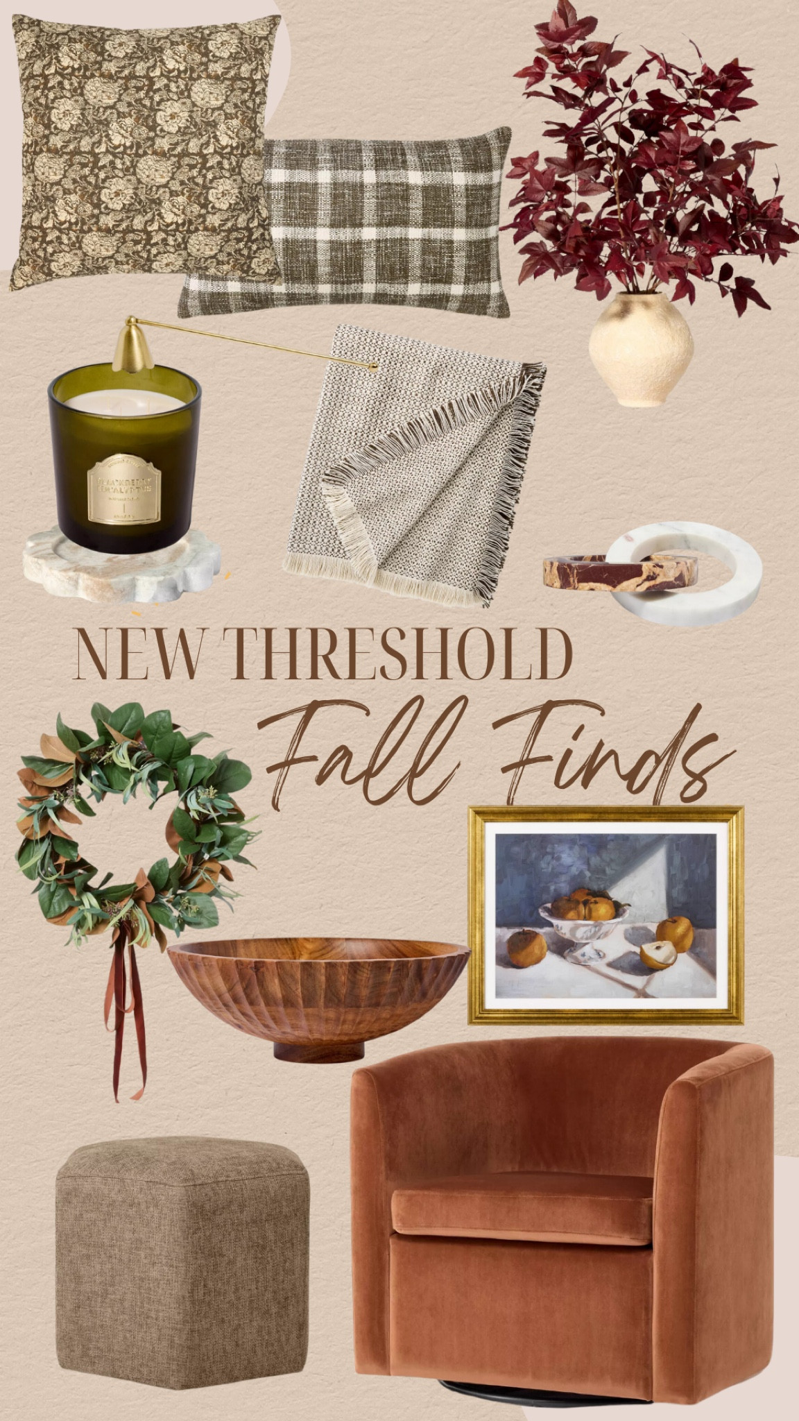 My favorites from the new arrivals at Target that bring such beauty in their vintage looks, deep colors and pretty accents 🍂

#LTKHome