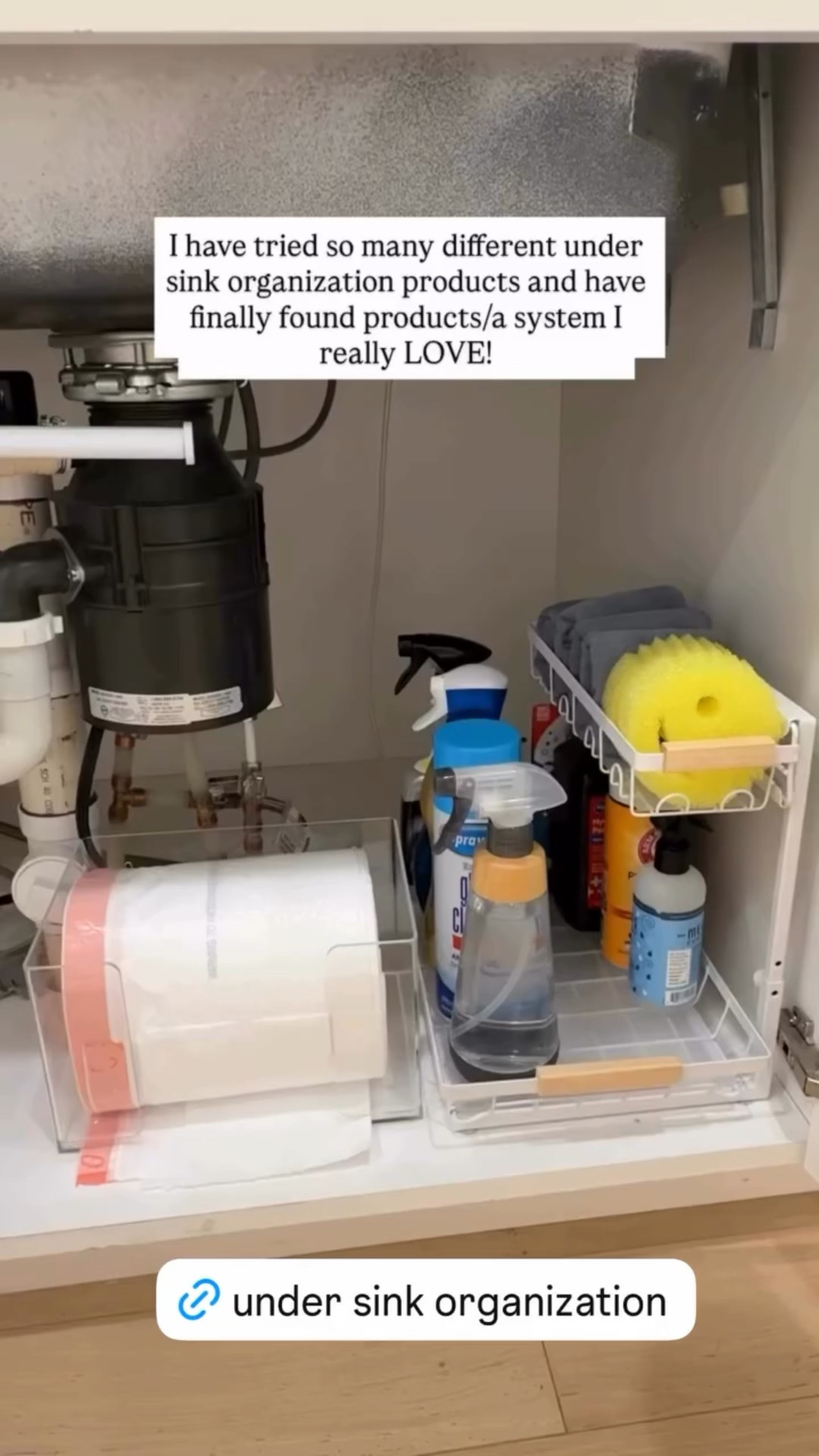 I have tried so many different under the sink organization products and these are my favorites!!! It feel so good to finally have products/a system I love 

#LTKHoliday #LTKHome #LTKFindsUnder50