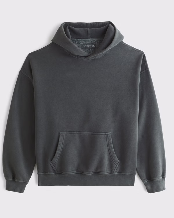 Men's Essential Popover Hoodie | Men's Tops | Abercrombie.com | Abercrombie & Fitch (US)