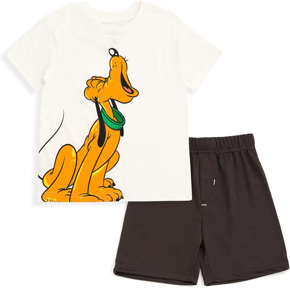 Disney Mickey Mouse T-Shirt and Shorts Outfit Set Infant to Big Kid Sizes (12 Months - 12) | Amazon (US)
