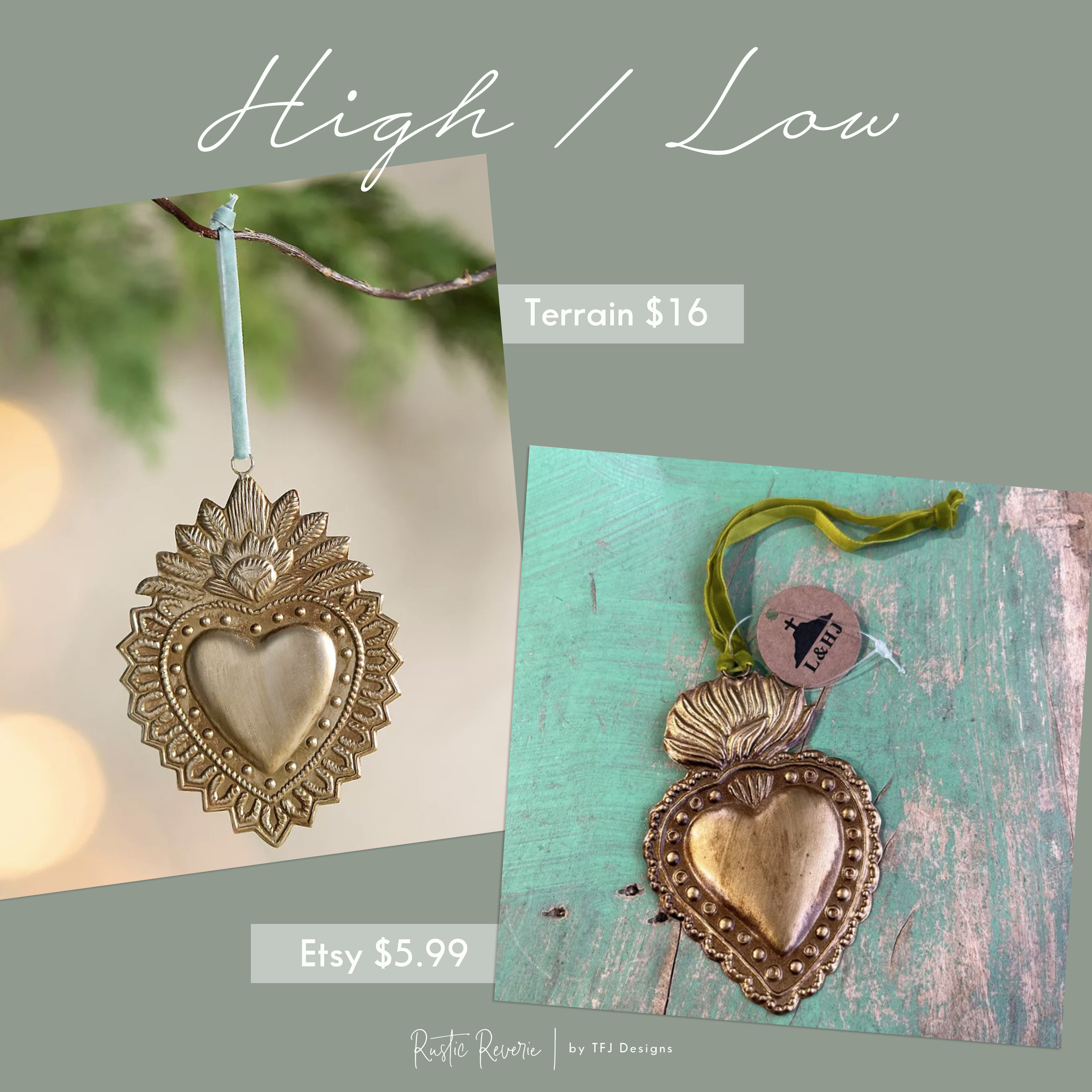 Sharing another High/Low with y’all! 🖤

christmas ornament terrain etsy sacred heart brass gold vintage

#LTKFindsUnder50 #LTKHoliday #LTKHome