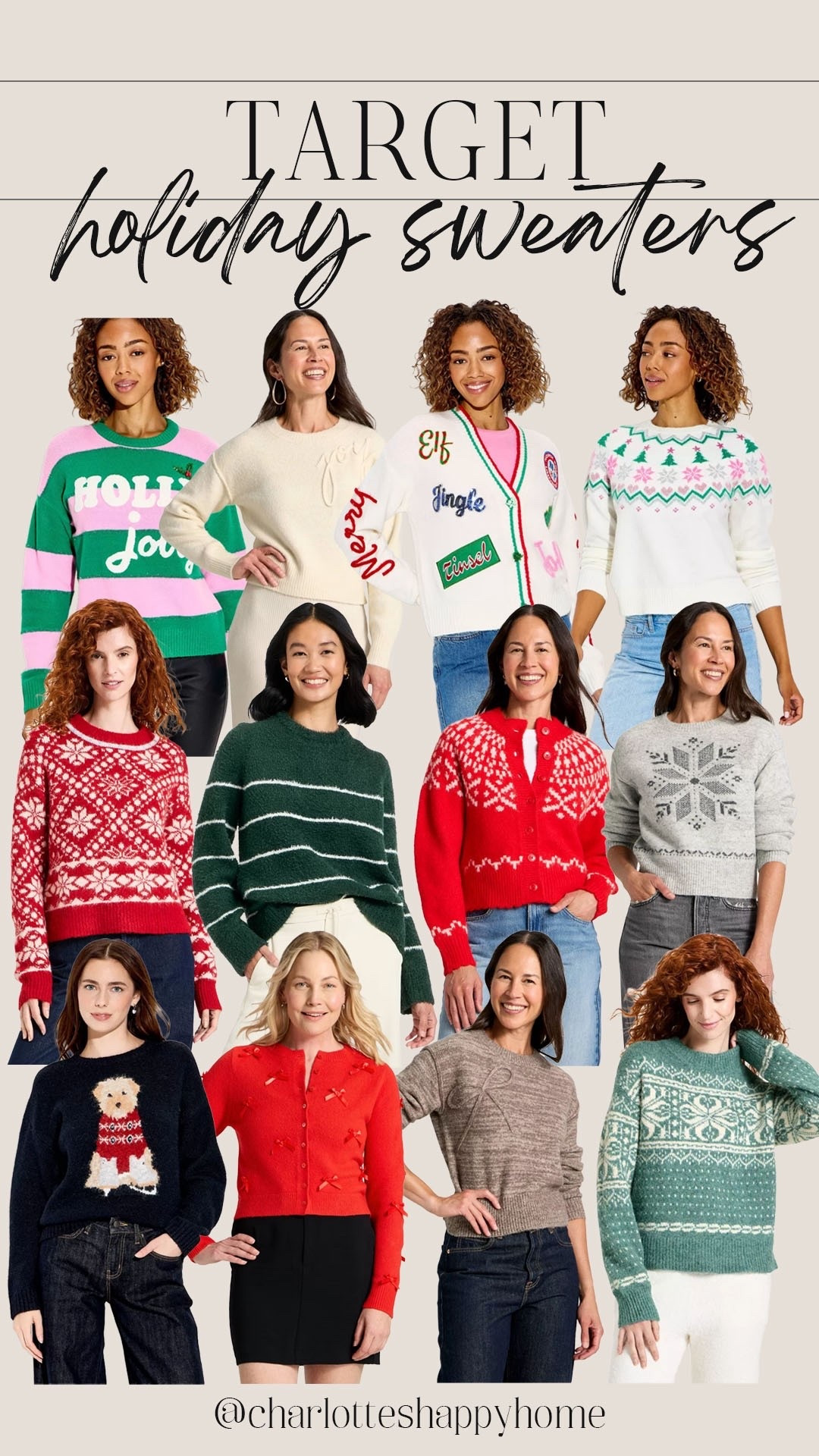 Target holiday sweaters! 

#targetfashion

Target fashion. Target new arrivals. Target holiday style. Target Christmas sweater. 

#LTKHoliday #LTKFindsUnder50 #LTKFindsUnder100