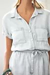 Cloth & Stone Rolled-Hem Utility Romper | Anthropologie (US)