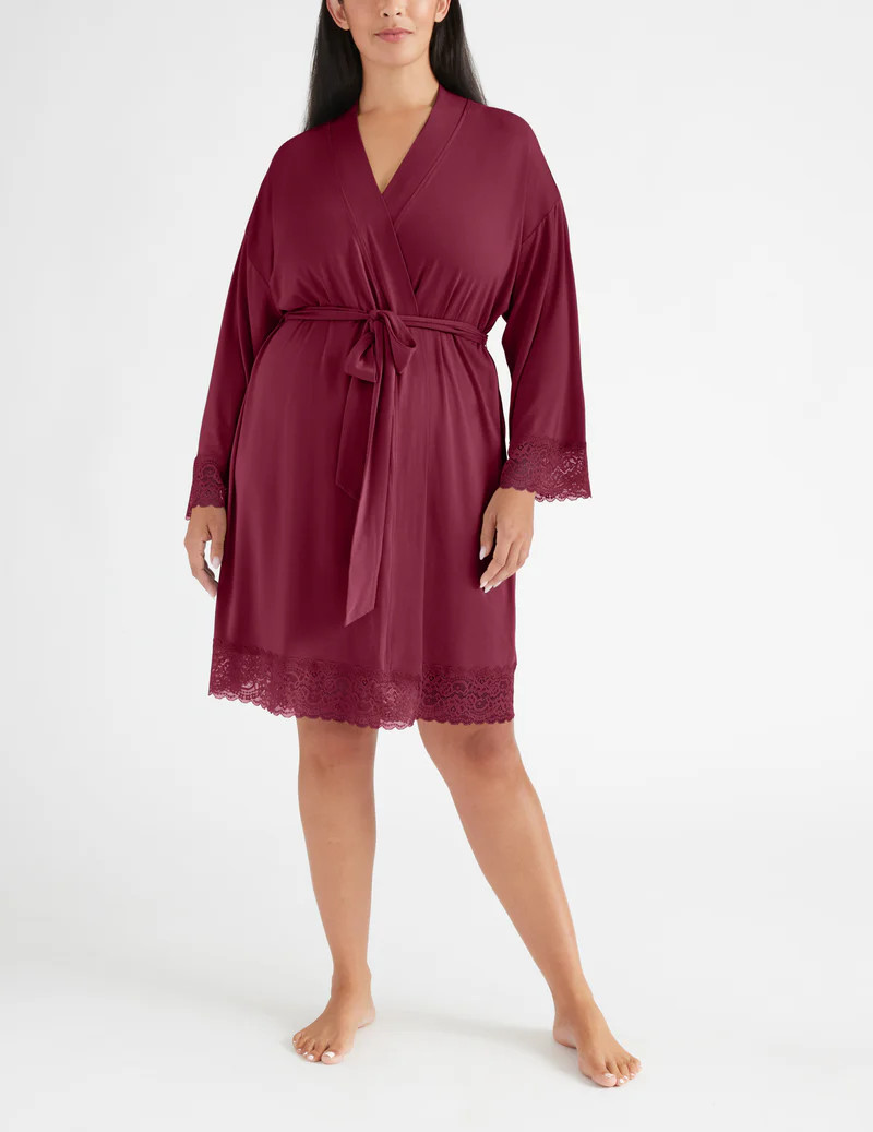 Lace Trim Robe | Knix
