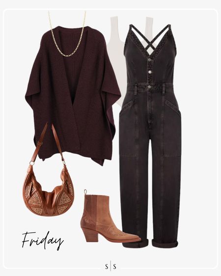 Style Guide of the Week | Transitional outfits to wear in between late Summer and early Fall!

Denim Jumpsuit, Fall Western booties, sling bag, poncho sweater

Timeless style, outfit ideas, transitional style, warm weather style, Fall outfit, Summer outfits, closet basics, casual style, chic style, everyday outfit. See all details on thesarahstories.com ✨

#LTKstyletip