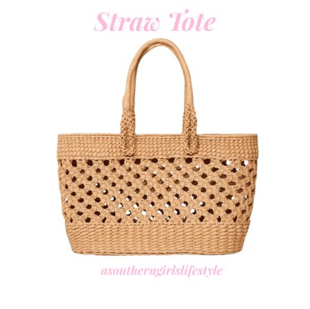 On Sale! Large open weave tote. Would be a fun Easter basket option for a teen/adult  

Great carry all, purse or chic beach/pool bag

Target. Swim. Resort Wear. 

#LTKitbag #LTKsalealert #LTKSeasonal