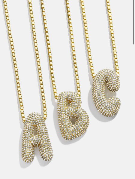 Pavé Bubble Initial Necklace 


#LTKsalealert #LTKfindsunder100 #LTKstyletip