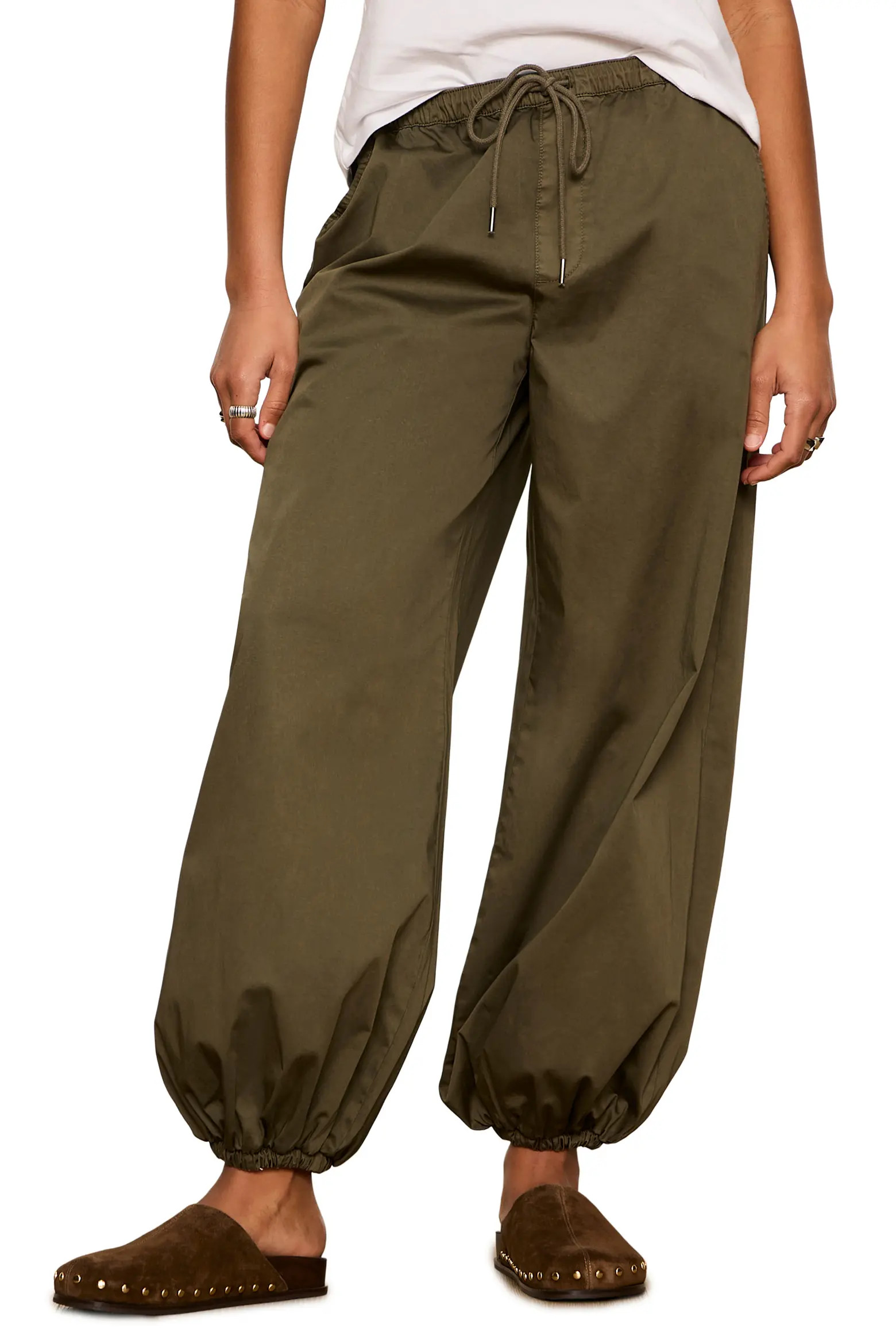 Sanctuary Float On Stretch Cotton Balloon Pants (Women) | Nordstrom | Nordstrom