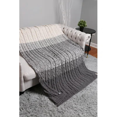 Color-Gradient Knit Luxury Soft Throw Blanket | Wayfair North America