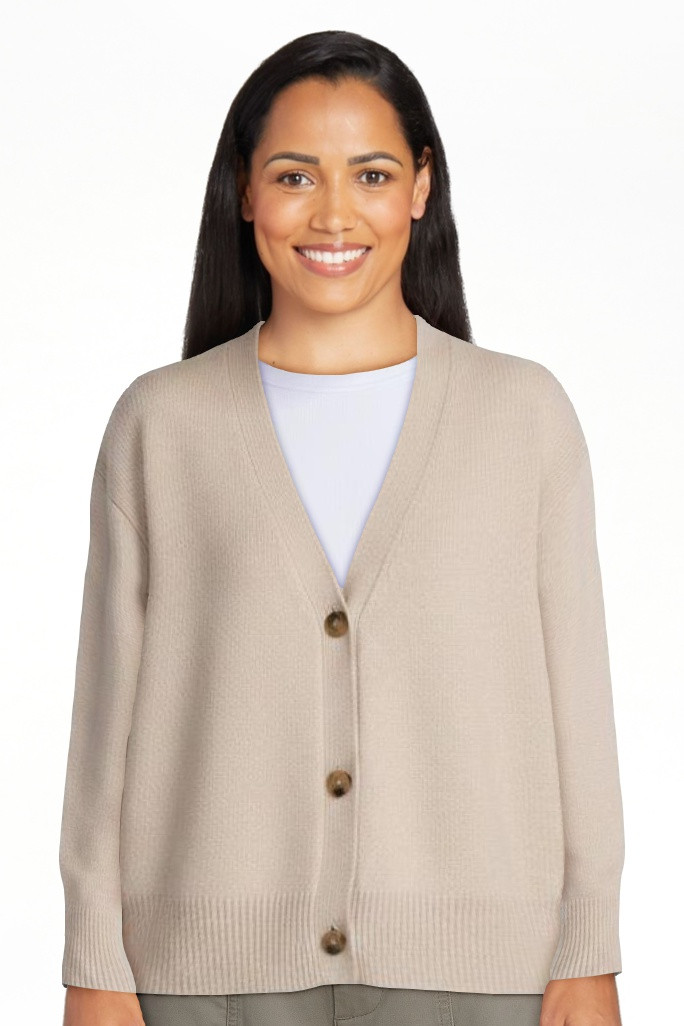Scenario Women's Button Front Lightweight Cardigan, Sizes XS-XXXL | Walmart (US)