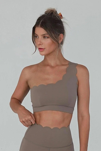 Dynamic One Shoulder Sports Bra | WISKIIACTIVE
