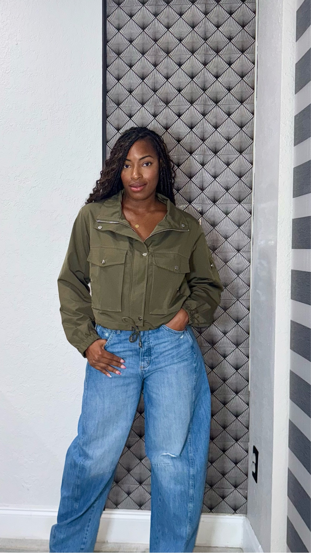 Olive jacket. Perfect for fall.

#LTKFallSale #LTKFindsUnder50 #LTKFindsUnder100