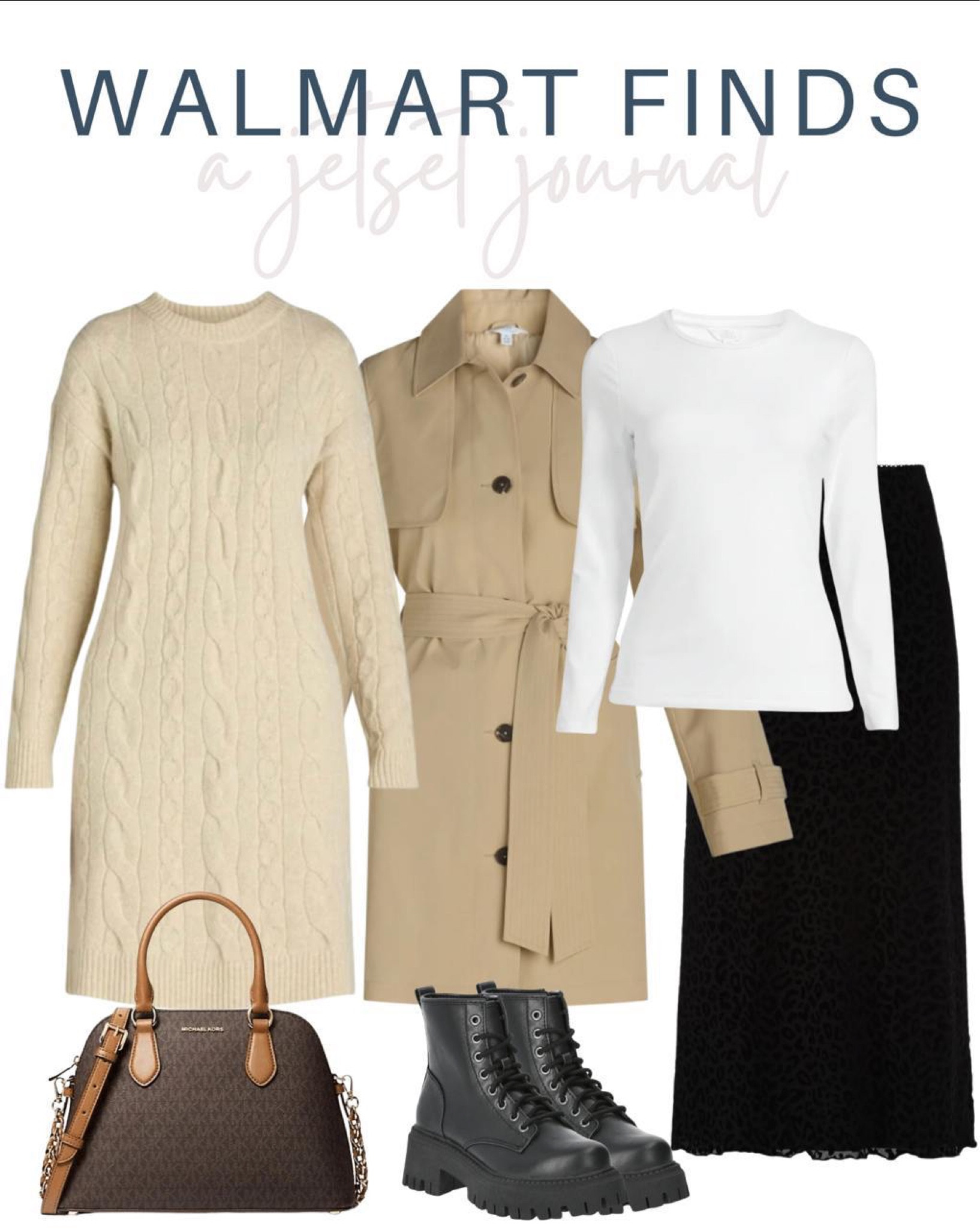 Here are this week’s top-sellers at Walmart! #blackskirt #combatboots #fallfashion #affordablefinds #knitdresses #walmartfinds #fallvibes #trenchcoat

#LTKSeasonal #LTKStyleTip #LTKU