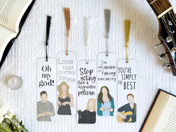 Oh My God! Bookmark Collection | Handmade | Individual or Set | Laminated with Tassel | Gift | In... | Etsy (US)