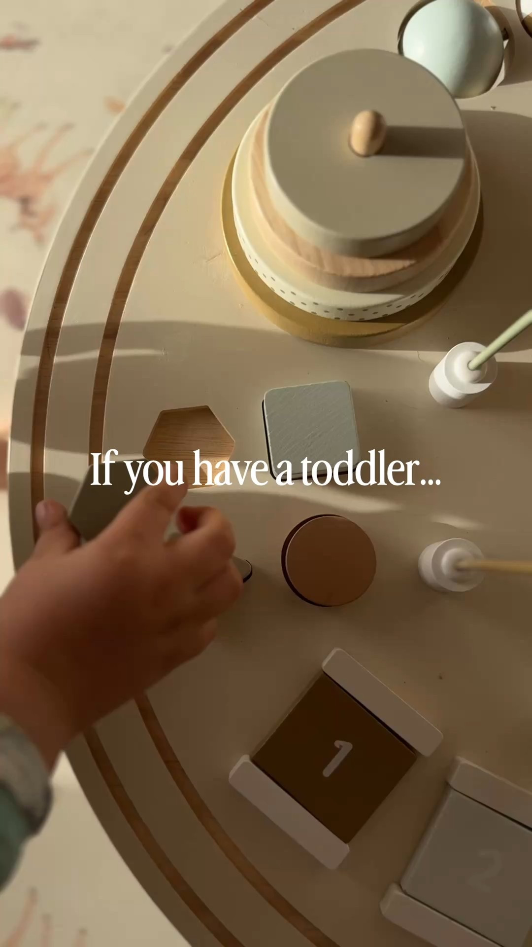 Busy moms, this is your sign to get the toddler busy table 🙌🏼

If you’re homeschooling, making dinner, feeding the baby, or just need 20 uninterrupted minutes — this toddler busy table is a LIFESAVER.

Perfect for:
• Independent play
• Fine motor skills
• Quiet time
• Morning basket activities
• Sensory play setups

It keeps little hands busy while you actually get something done. Worth every single penny for the sanity alone.

Linked my favorite one here 🤎 #toddlermom #homeschoolmom #momlifesaver #independentplay #montessoriathome #beigemom

#LTKmomlife #LTKKids #LTKHome