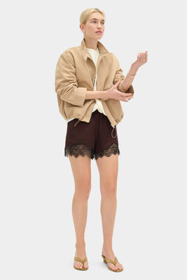 Linette Lace Trim Short | ALIGNE USA