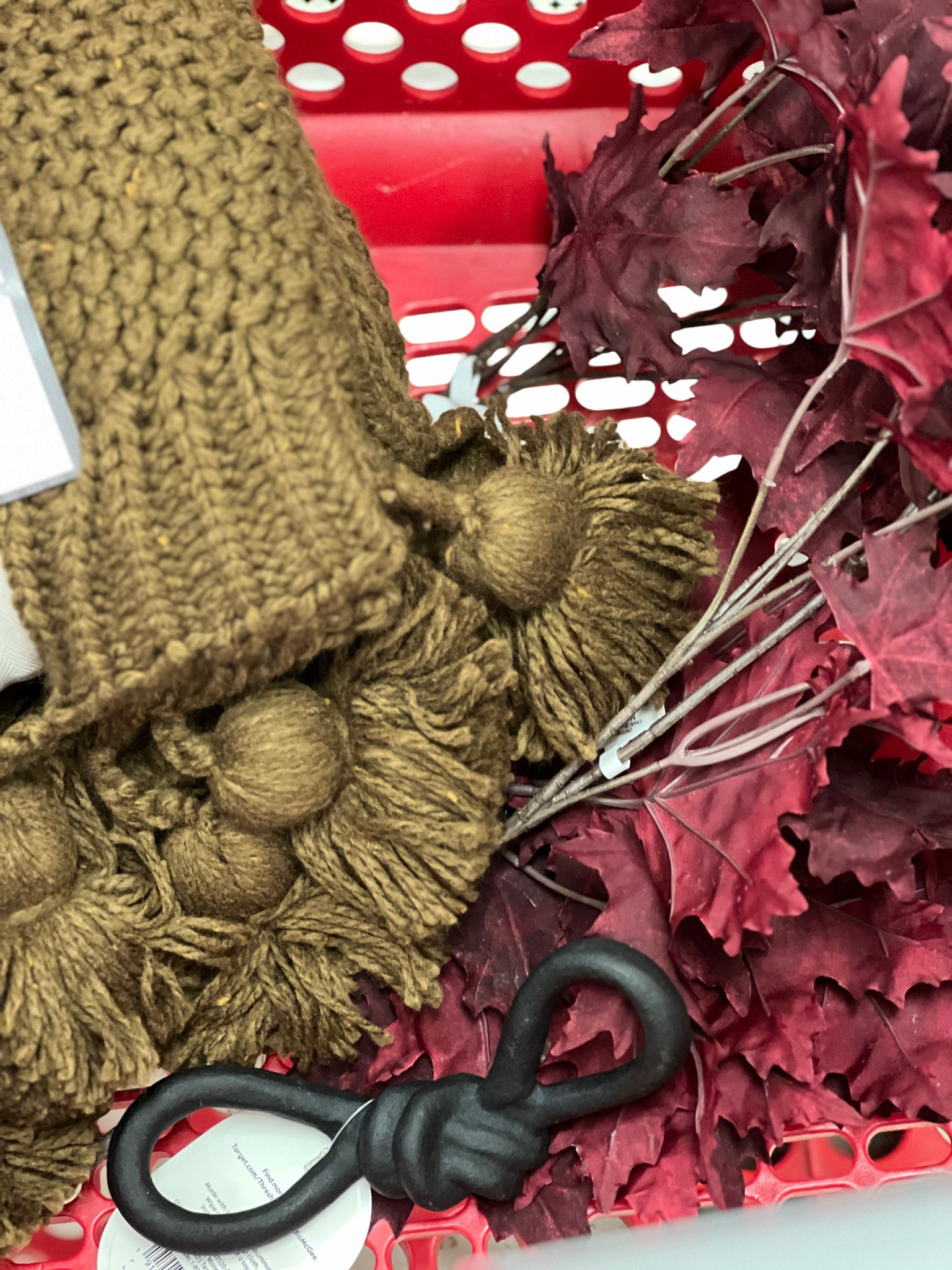 Fall Target Finds
Cozy Blanket
Red fall stems
Black studio McGee decorative knot

#LTKunder50 #LTKhome #LTKSeasonal