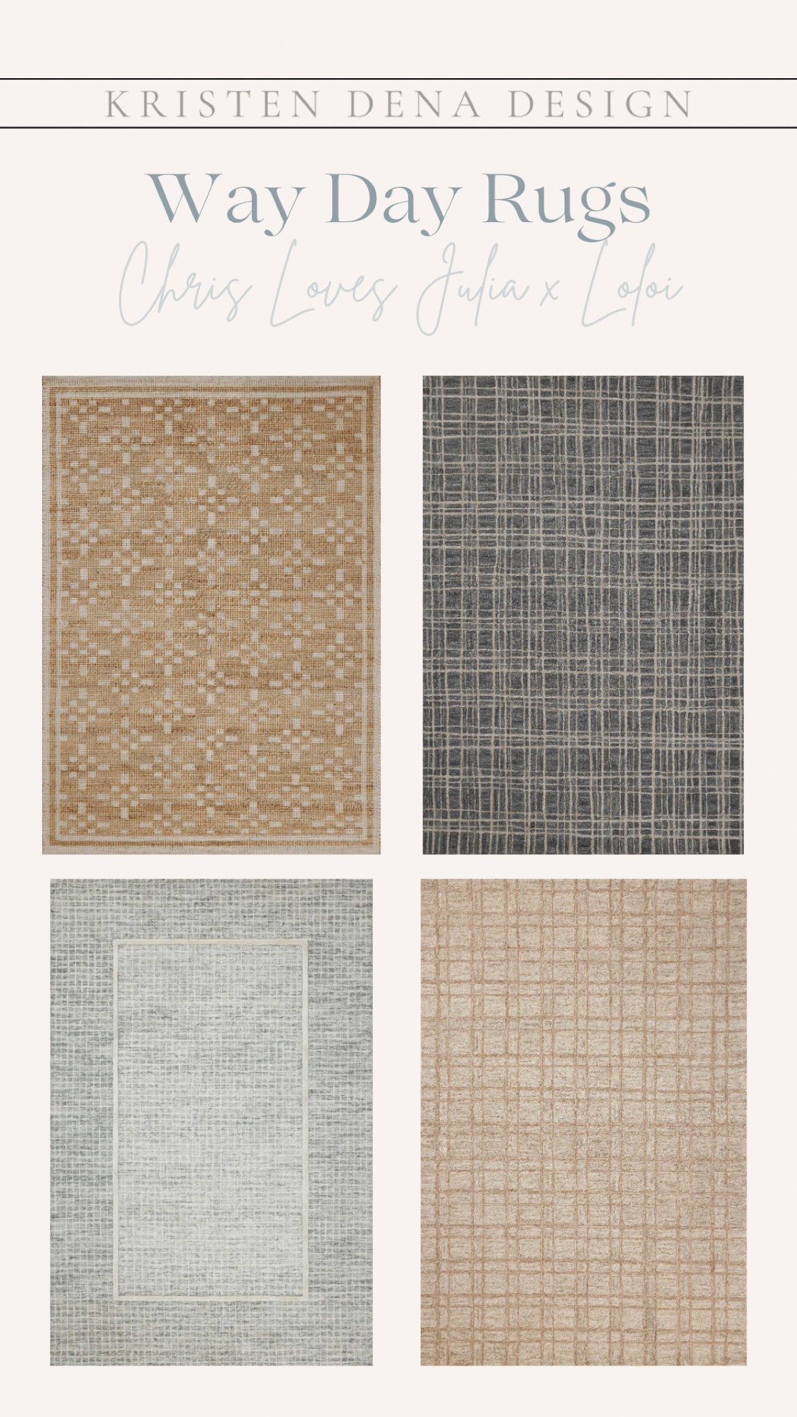Way Day Rug Sale on these @chrislovesjulia by @loloi favorites!

#ltkxwayday #rugs #chrislovesjulia #livingroomsryle

#LTKsalealert #LTKfamily #LTKhome
