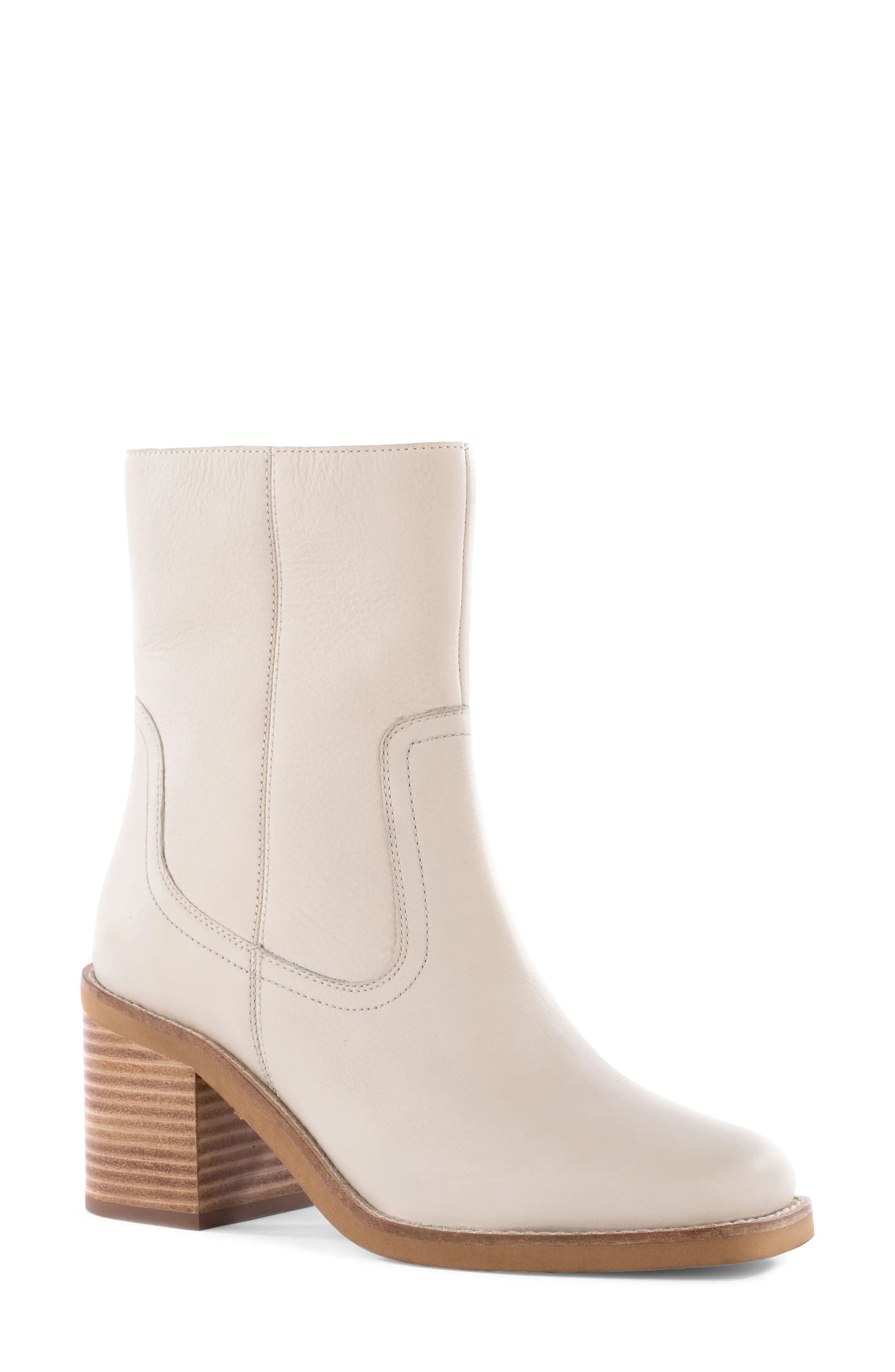Seychelles Turbulent Boot in Off White Leather at Nordstrom, Size 6 | Nordstrom