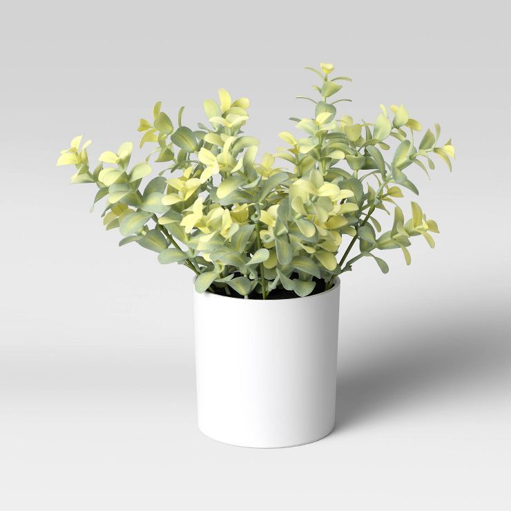 9" x 6" Artificial Boxwood Arrangement - Threshold™ | Target