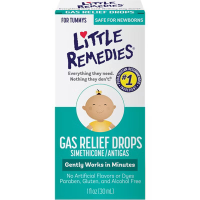 Little Remedies Gas Relief Drops for Babies - Natural Berry - 1 fl oz | Target