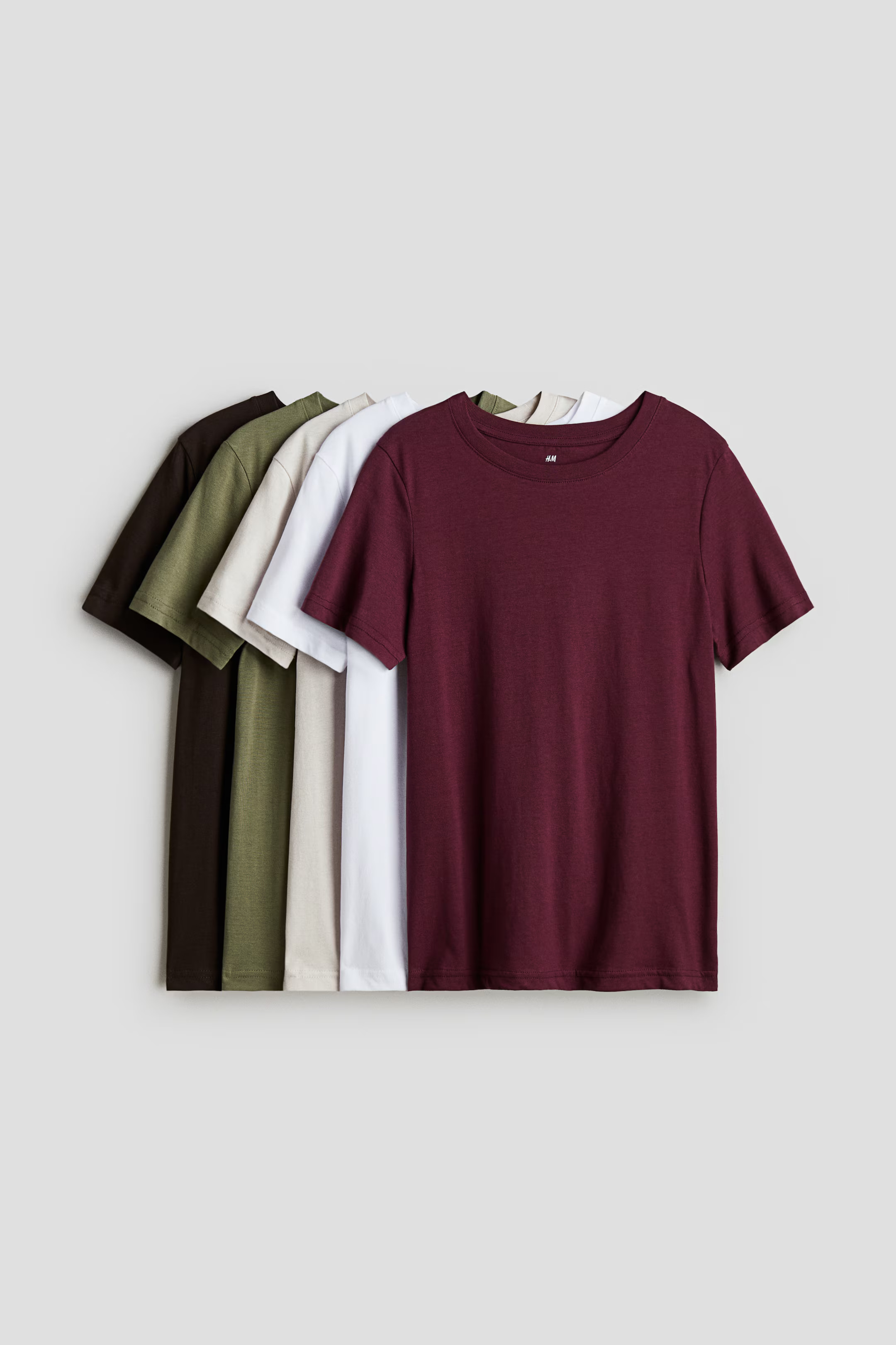 5-pack T-shirts | H&M (US + CA)