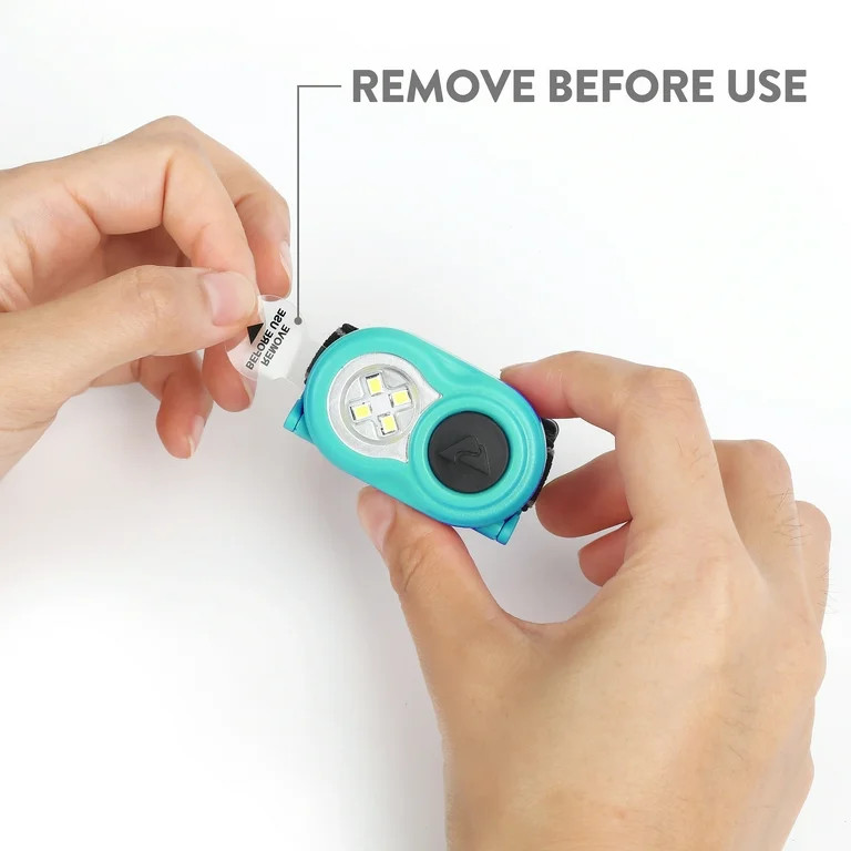 Ozark Trail Single Mini LED Headlamp, 25 Lumens, Battery Powered, Teal | Walmart (US)