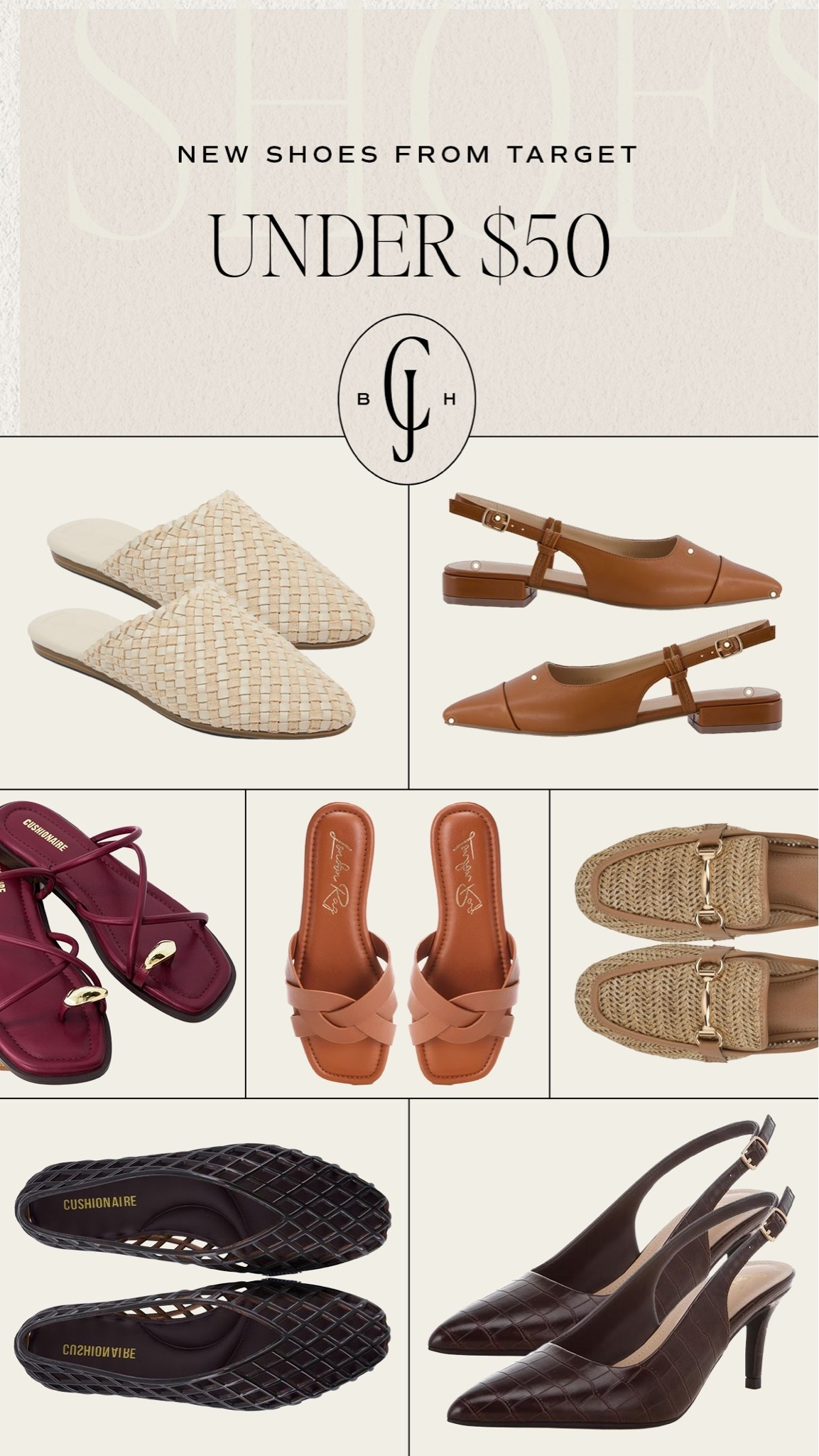 Shoes that I am eyeing from @Target — all under $50!

#LTKshoes #LTKsummer