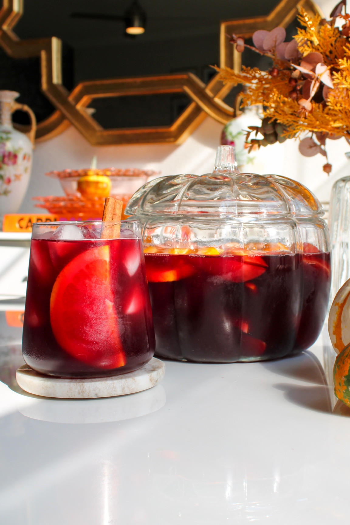 Pumpkin punch bowl/candy jar! 

#LTKHalloween #LTKFallSale #LTKSeasonal