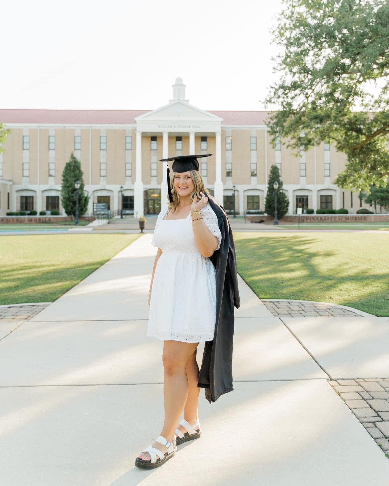 college graduation outfit✨ 

this gorgeous eyelet dress from Target is EVERYTHING!! it has a small opening in the back, but nothing too much. it’s square neck and has puff sleeves. it was also not pricey at all! i paired it with a sentimental bracelet from my mom and my fav doc martens!🤍

#curvyfashion #midsizefashion #plussizefashion #plussizesummer #curvysummer #midsizesummer #harleydavidson #harleydavidsontshirt #vintagestyle #curvyvintage #curvystyle

#LTKcurves #LTKshoecrush

#LTKSeasonal
