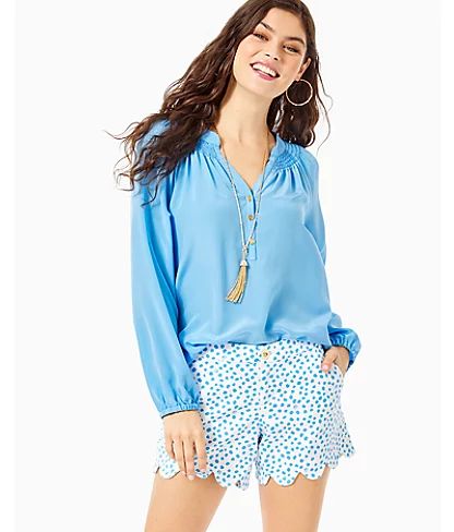 Elsa Silk Top | Lilly Pulitzer