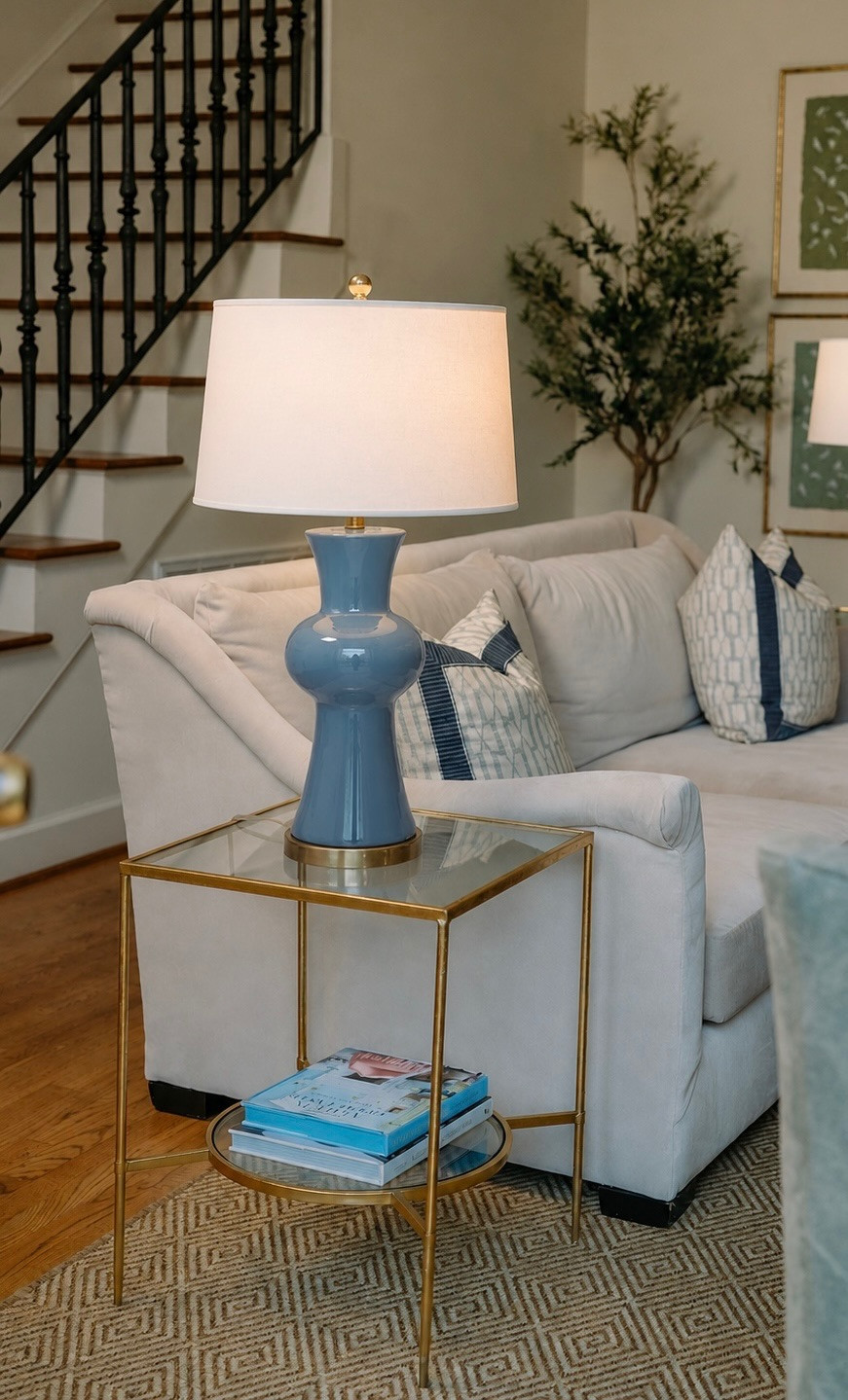 Side table styling with a pop of color never disappoints! 

#AmazonFinds #AmazonHome #BoldColor 

 #LTKdayinmylife #LTKstorytime #LTKHome