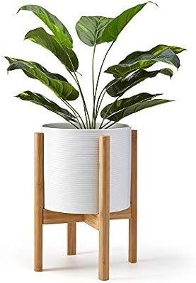 Lana Mae Wooden Plant Stand – Bamboo – Modern Home Décor Piece for Indoor Use Only – (Plan... | Amazon (US)