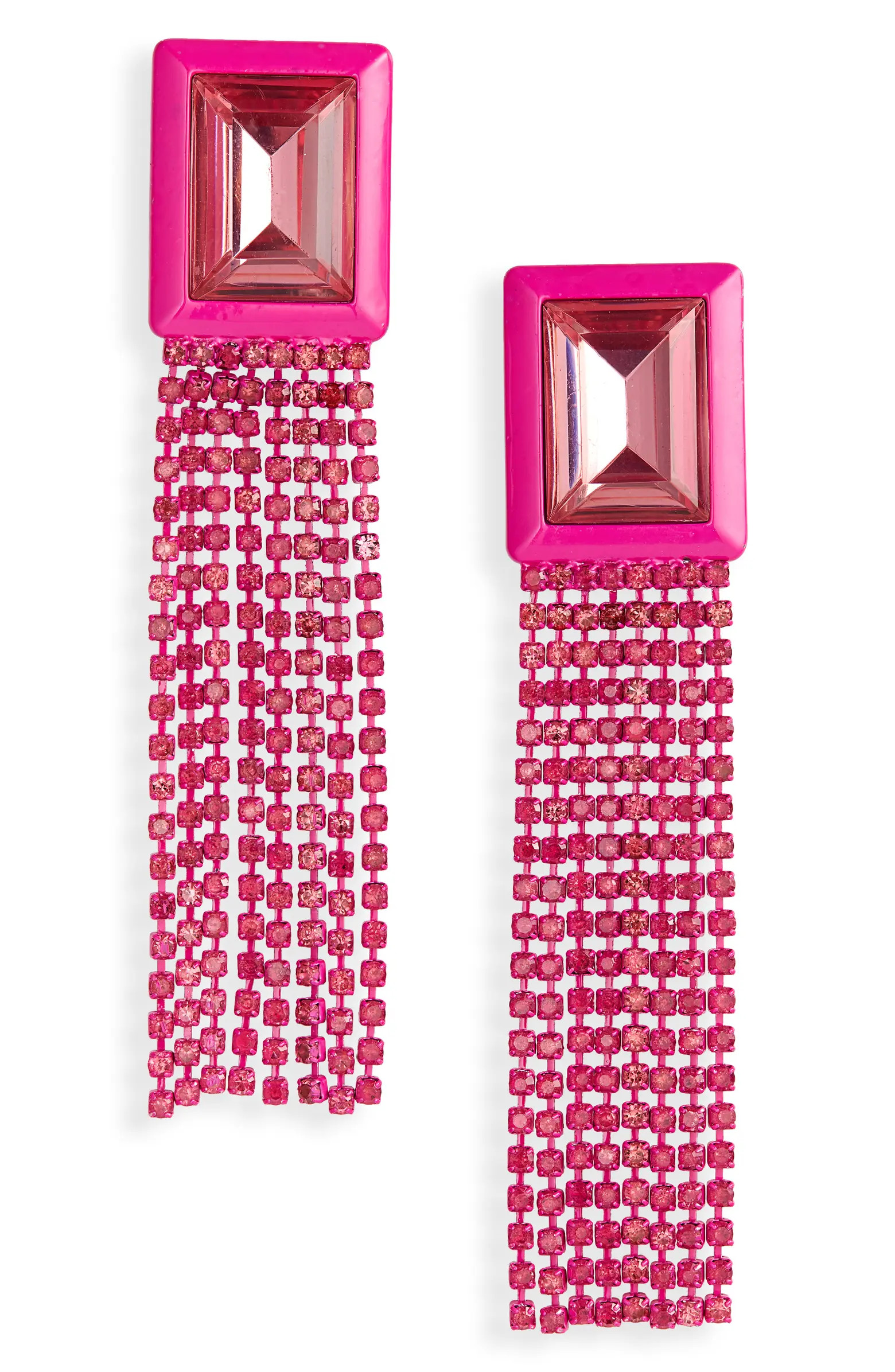 Open Edit Color Coated Duster Drop Earrings | Nordstrom | Nordstrom