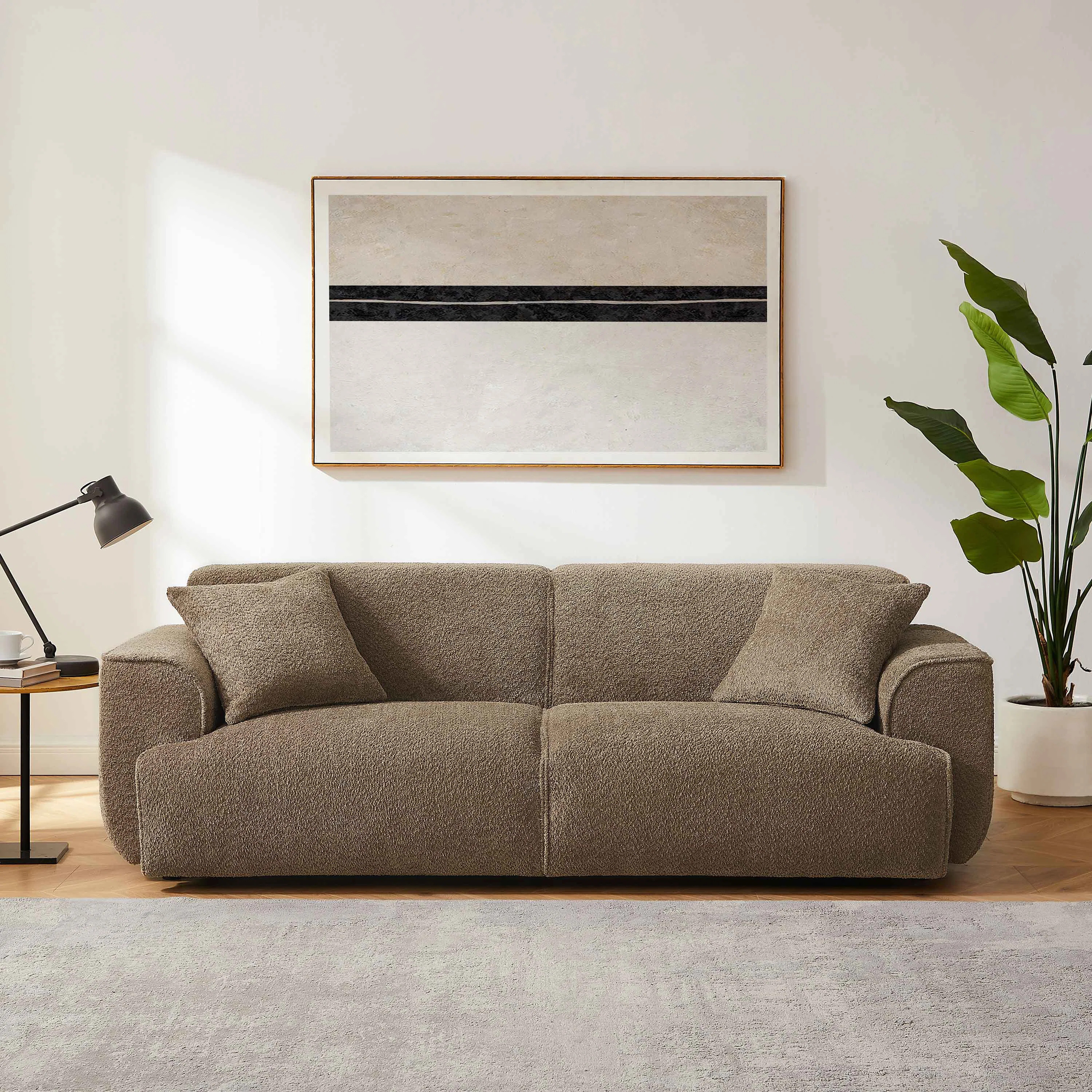 MINIMORE Modern Style 91"W Wallas 3Seater Sofa | Wayfair North America