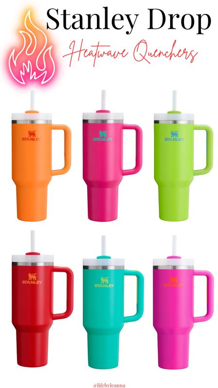 New Stanley drop! Heatwave collection! 
Bright and fun summer colors! 




#stanley
#stanleyquenchers

#LTKHome #LTKFindsUnder50 #LTKGiftGuide