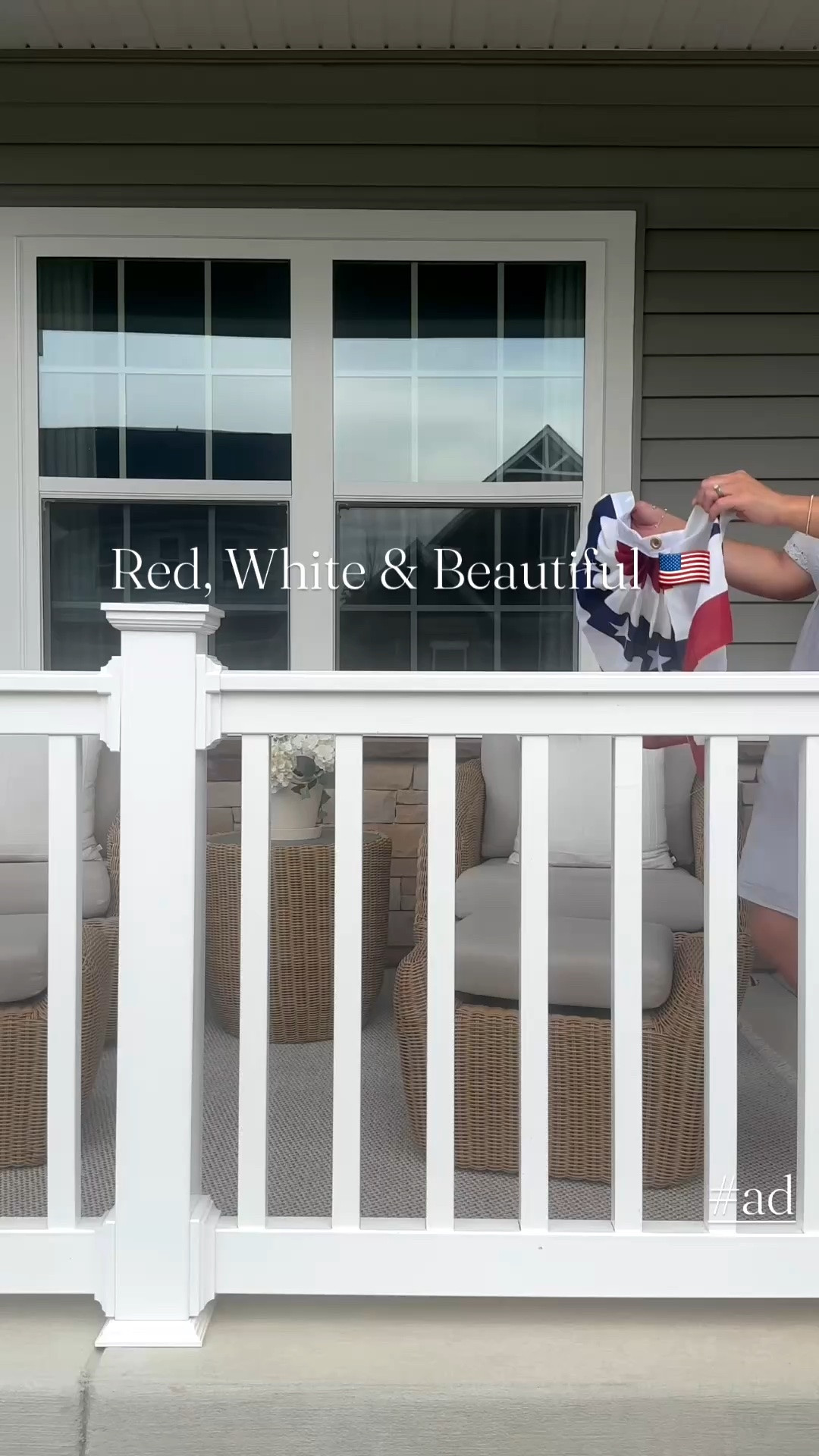 #ad A few simple touches can make your front porch feel ready for the 4th of July. 🇺🇸✨From bunting and planters to cozy seating and classic red, white, and blue accents, these small updates instantly made our entry feel more welcoming. You can shop July 4th deals from 6/25 through 7/8! @loweshomeimprovement

Save this for your July 4th outdoor inspo + follow for more home decor ideas.

@shop.ltk #liketkit liketk.it/thislovelyabode


#lowespartner

#LTKHome #LTKSeasonal #LTKSaleAlert