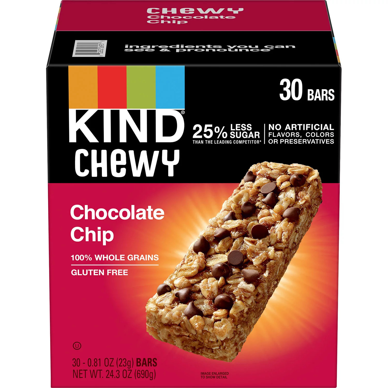 KIND Kids Chewy Chocolate Chip Granola Bars 30 ct. | Sam's Club