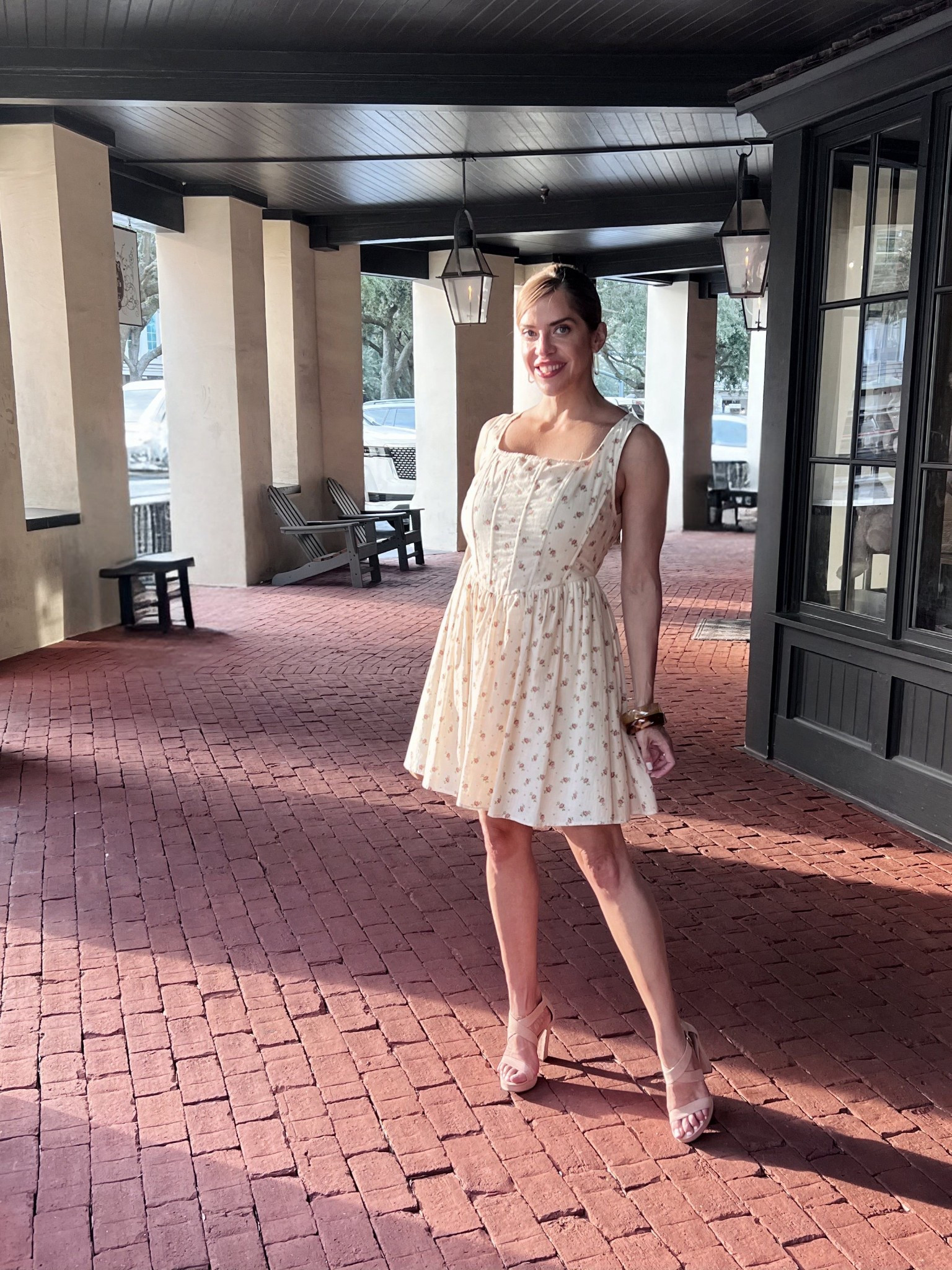 Sun-kissed in florals, swooning at golden hour.🌸✨
Cute little dress from local boutique Willow in Rosemary Beach. If you are a local, go visit them - excellent selection and even better costumer services. 

#LTKStyleTip #LTKPetite #LTKFindsUnder100