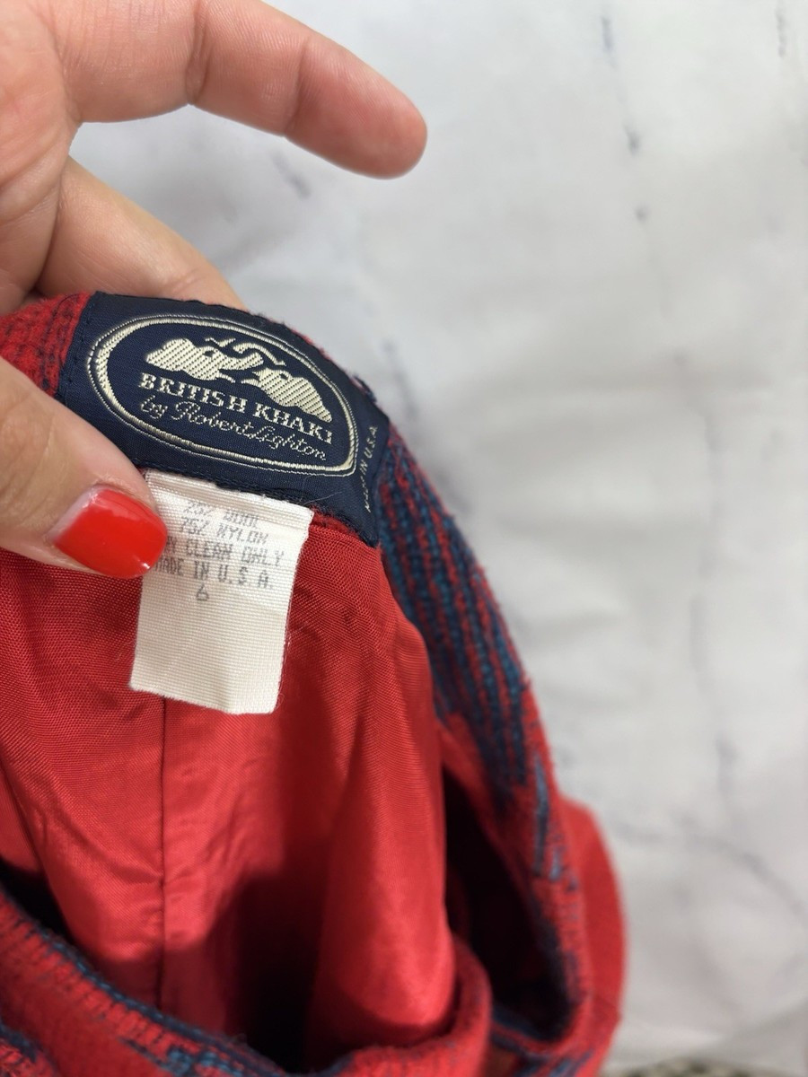 Vintage Wool Pencil Skirt Red 6 S Wrap Aztec Western Southwestern Bohemian Woven | eBay US