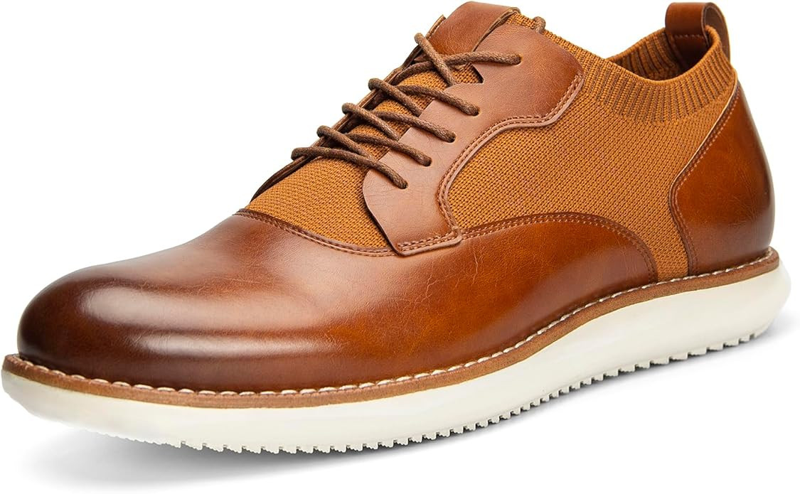 Meijiana Men's Oxford Shoes Dress Shoes Men's Lightweight lace-up Fashion Shoes | Amazon (US)