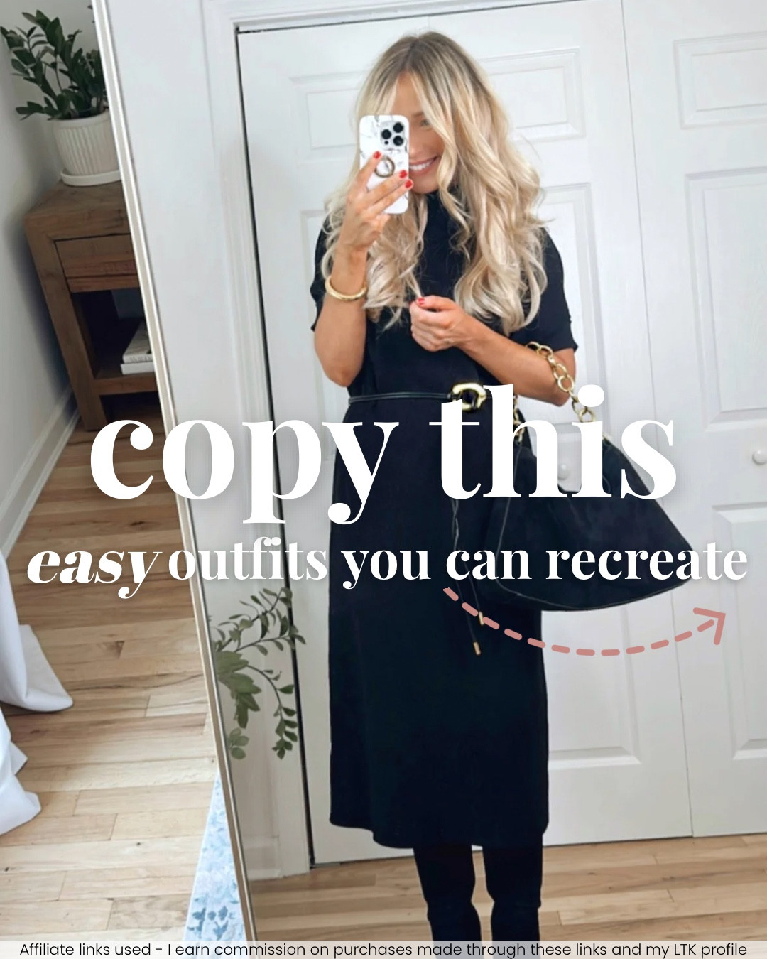 Winter outfit ideas to recreate using pieces you already have in your closet! 💫✨