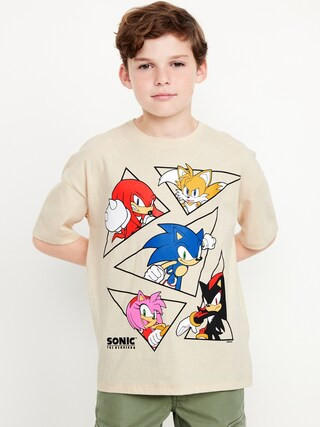 Sonic The Hedgehog™ Oversized Gender-Neutral Graphic T-Shirt for Kids | Old Navy (US)