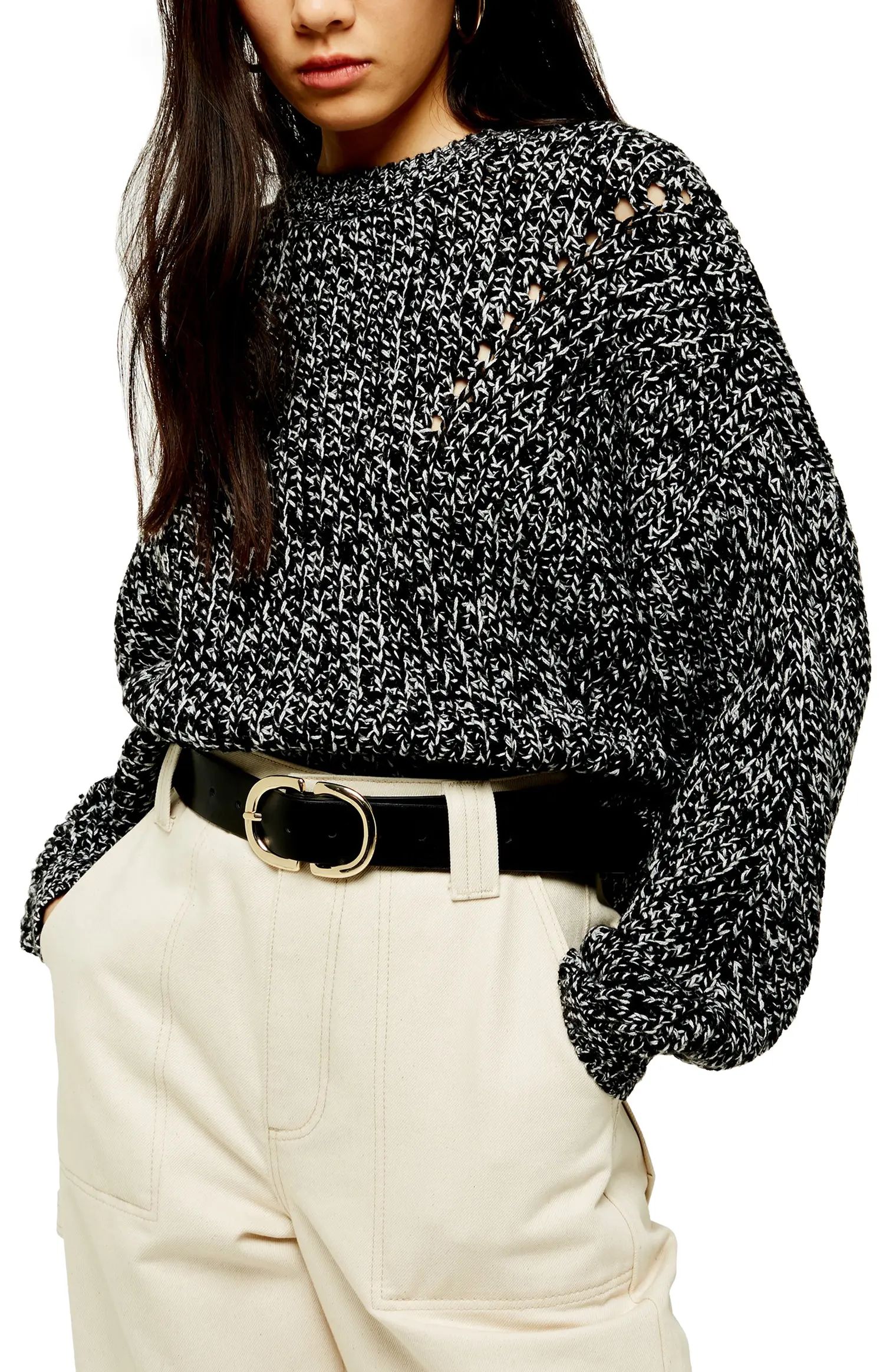 Chunky Pointelle Sweater | Nordstrom