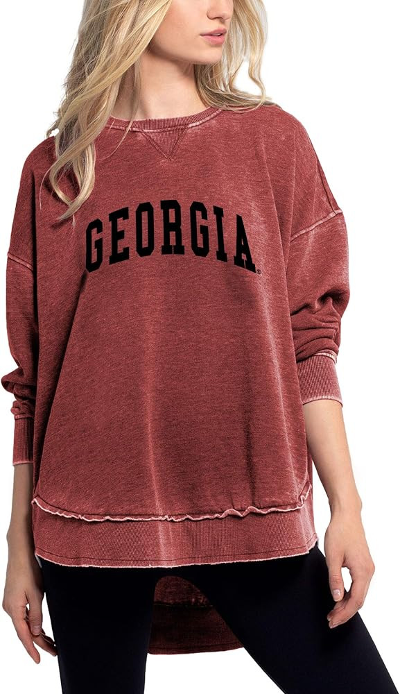 chicka-d Women's Burnout Campus Pullover | Amazon (US)