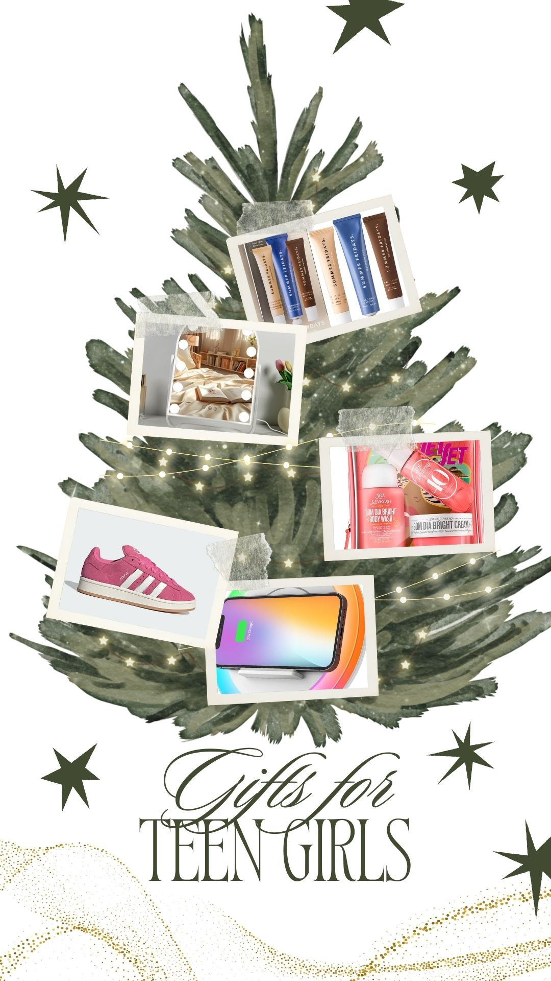 gifts for teen girls!

teen gift, girl gift, tween gifts, beauty gifts, easy gifting, summer fridays, sepohora, ulta, light up mirror 

 #LTKCyberWeek #LTKGiftGuide #LTKBeauty