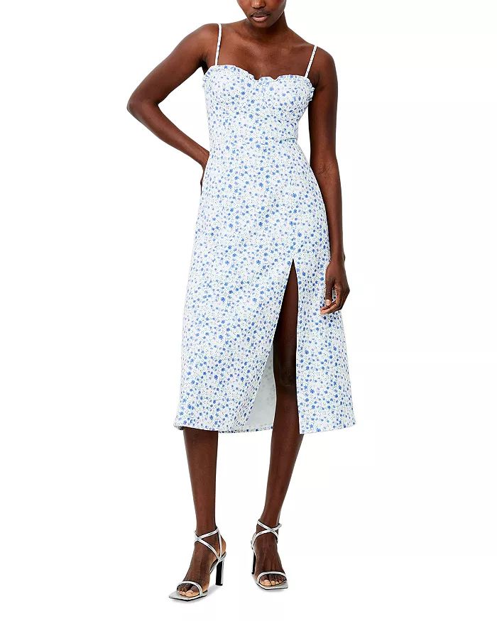 FRENCH CONNECTION Camille Sleeveless Midi Dress Women - Bloomingdale's | Bloomingdale's (US)