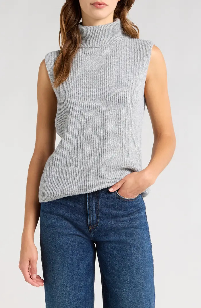 Faye Sleeveless Turtleneck Sweater | Nordstrom Rack