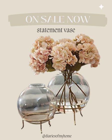 Statement vase on sale now

#onsale #salefind #vase #vases #freshflowers #homefinds #homedecor #tabledecor #tablecenterpiece 

#LTKGiftGuide #LTKsalealert #LTKSeasonal